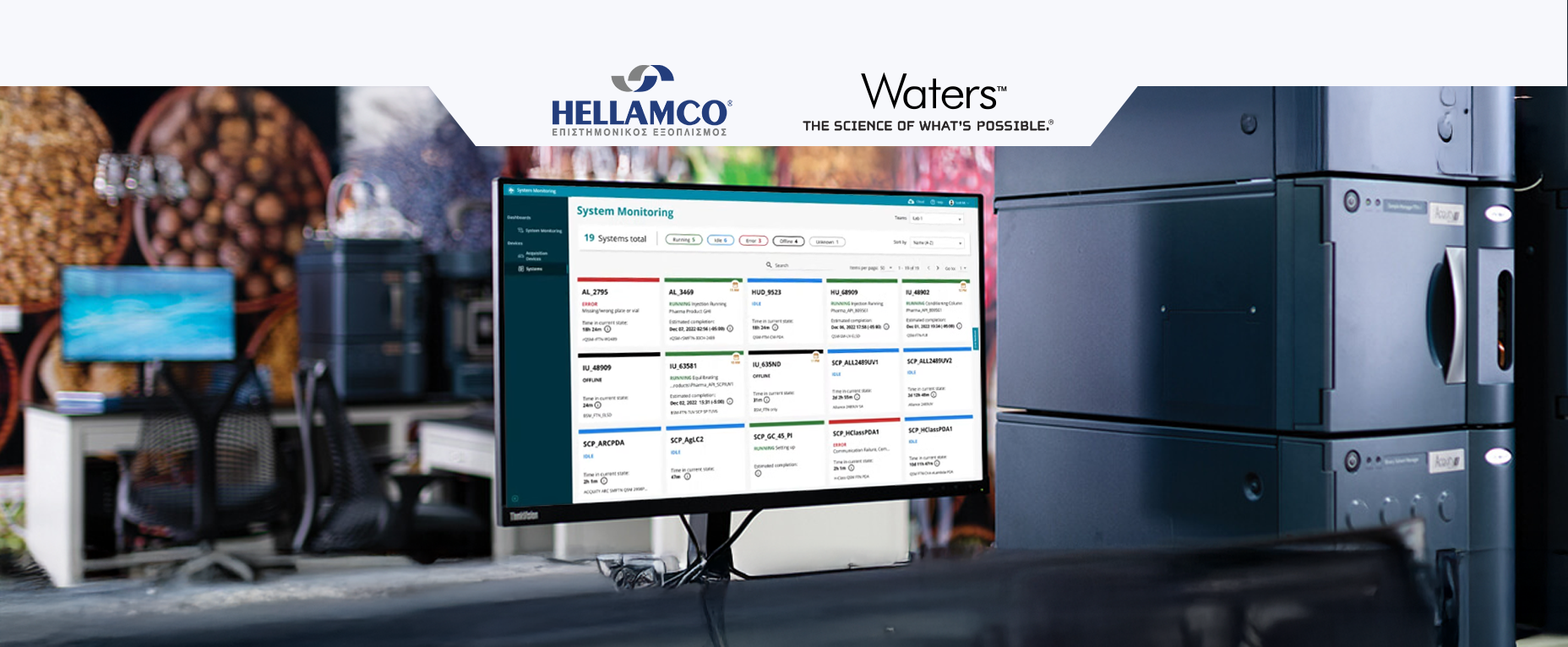 Banner showcasing waters_connect System Monitoring software