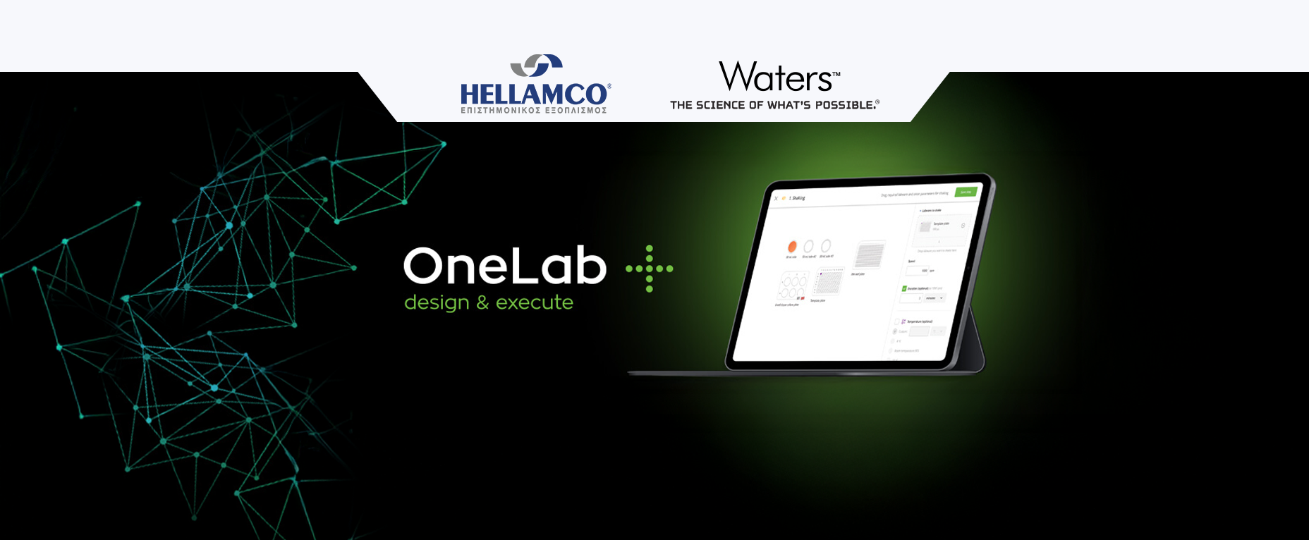 Dynamic Protocols in OneLab webinar banner showing logo and a monitor