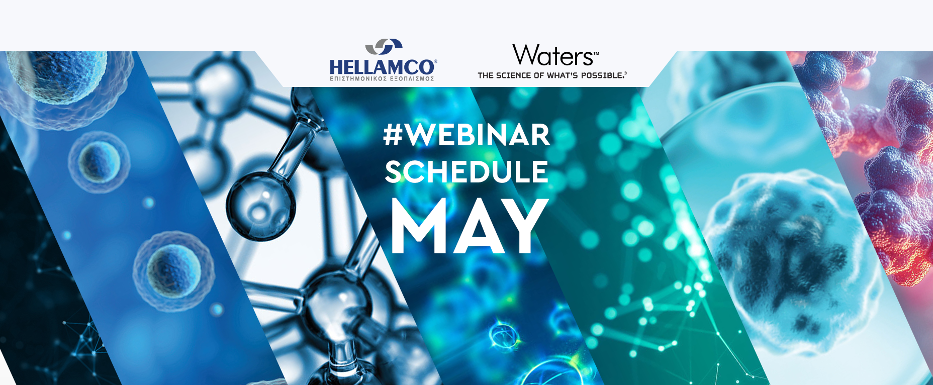 Webinar Schedule for May banner