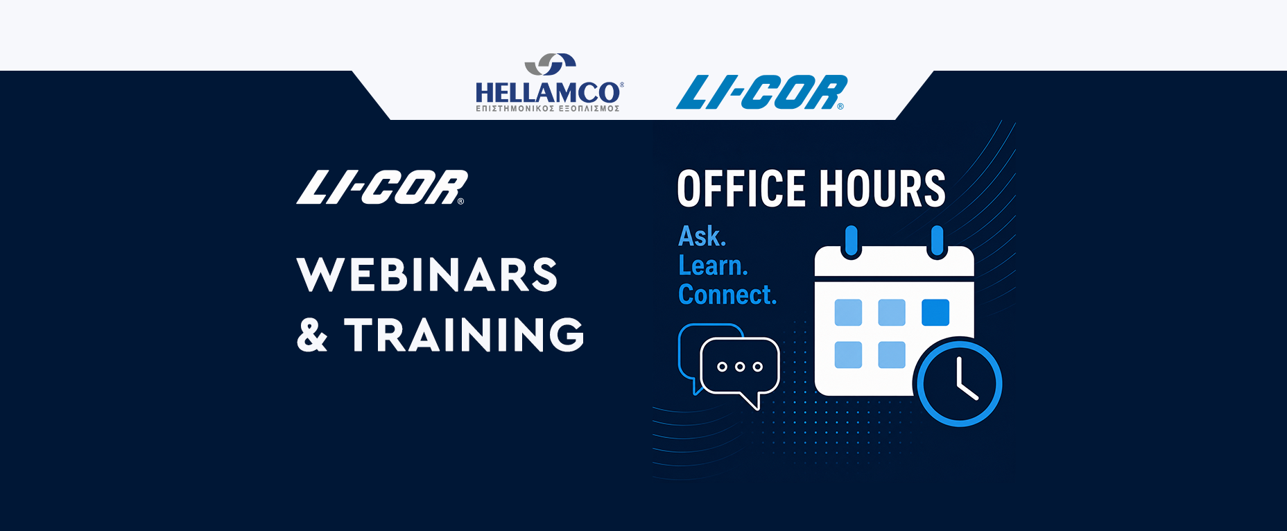 LICOR Webinars & Training Opportunities Banner