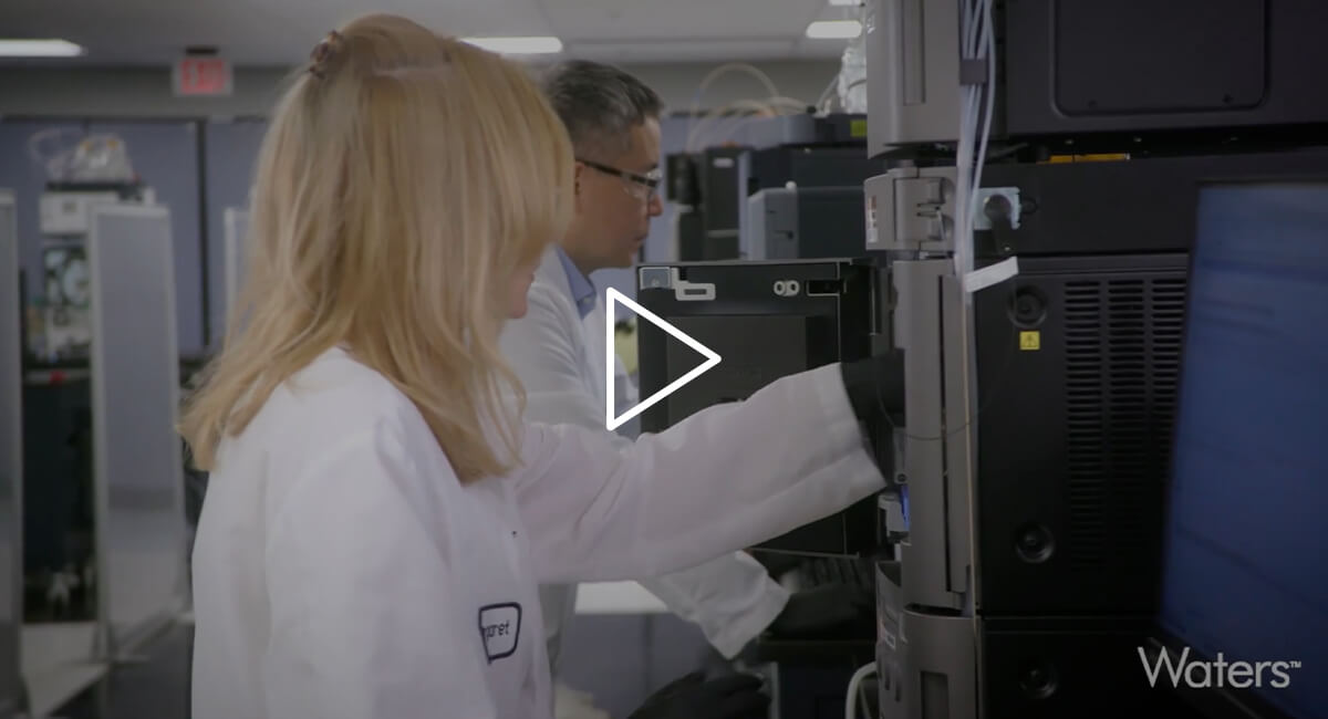 Still Frame from WATERS Elevating Performance and Efficiency in Pharmaceutical Labs video